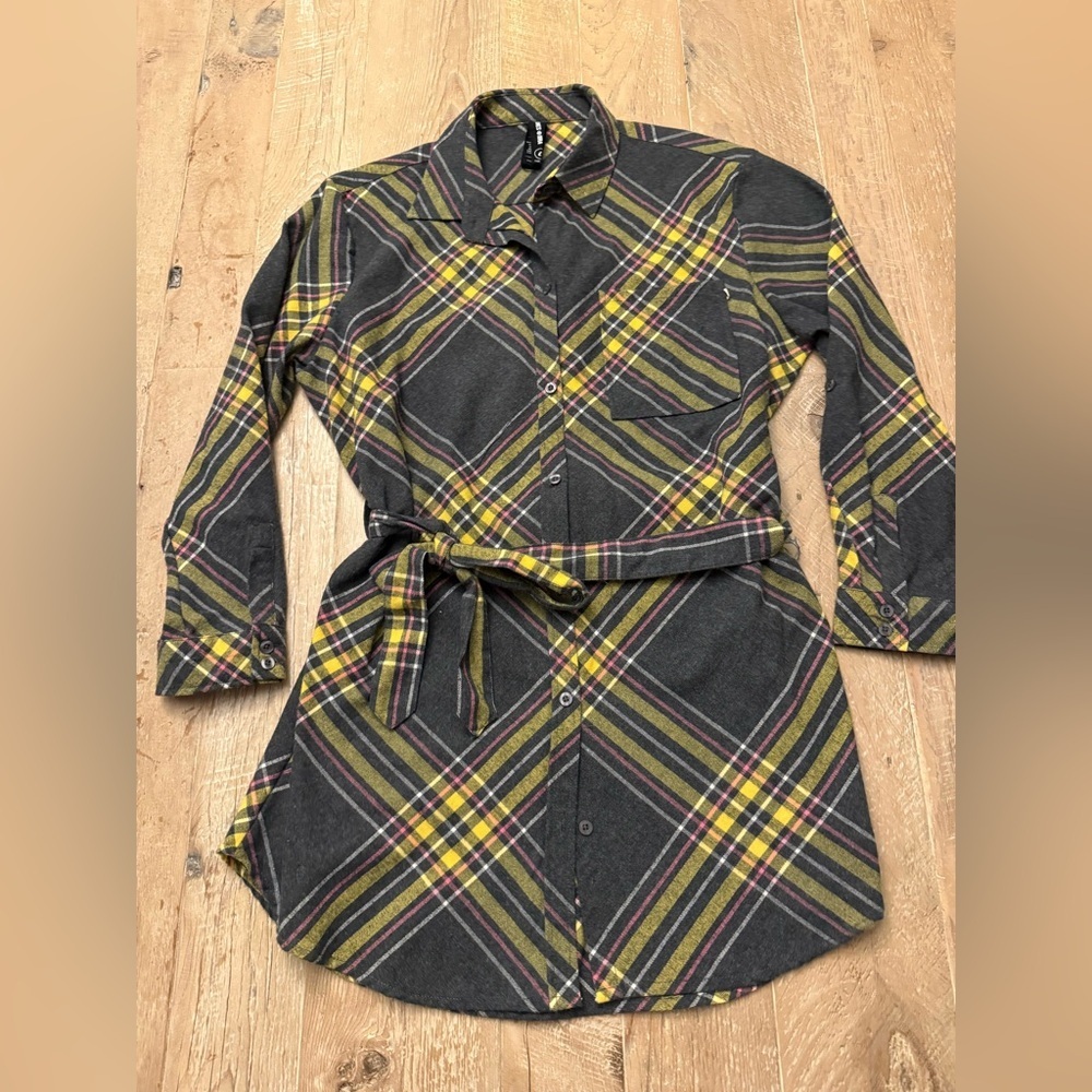 Agnes and Dora flannel tunic M NWOT
